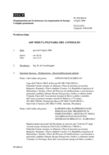 Journal of the 618th Plenary Meeting of the Permanent Council (it)