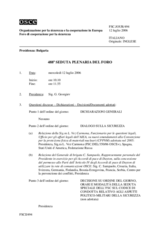 Journal of the 488th Plenary Meeting of the Forum for Security Co-operation (it)