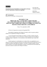 Forum for Security Co-operation Decision No. 5/06 (es)