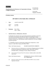 Journal of the 358th Plenary Meeting of the Permanent Council (it)