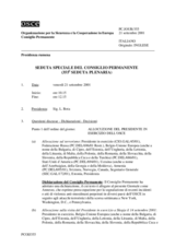 Journal of the 355th Special Plenary Meeting of the Permanent Council (it)