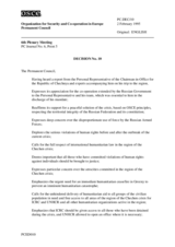 Permanent Council Decision No. 10