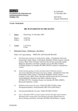 Journal of the 488th Plenary Meeting of the Permanent Council (de)