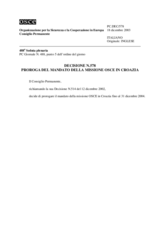 Permanent Council Decision No. 578 (it)