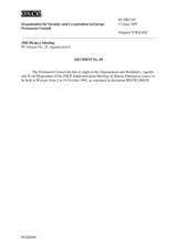 Permanent Council Decision No. 49