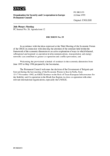 Permanent Council Decision No. 53