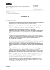 Permanent Council Decision No. 59