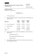 Permanent Council Decision No. 117