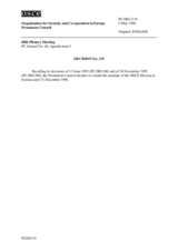 Permanent Council Decision No. 119