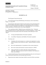 Permanent Council Decision No. 143