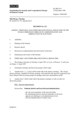 Permanent Council Decision No. 149