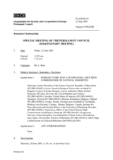 Journal of the 343rd Special Plenary Meeting of the Permanent Council