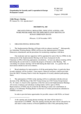 Permanent Council Decision No. 183