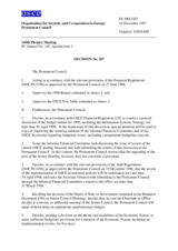 Permanent Council Decision No. 207
