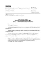 Permanent Council Decision No. 412 (it)