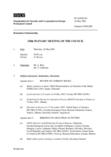 Journal of the 338th Plenary Meeting of the Permanent Council