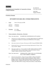 Journal of the 338th Plenary Meeting of the Permanent Council (es)