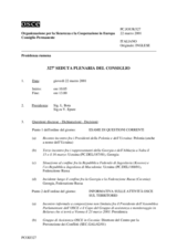 Journal of the 327th Plenary Meeting of the Permanent Council (it)