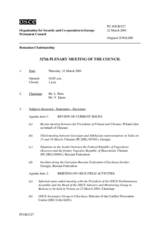 Journal of the 327th Plenary Meeting of the Permanent Council