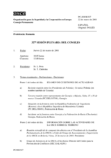 Journal of the 327th Plenary Meeting of the Permanent Council (es)