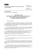 Permanent Council Decision No. 405 (es)