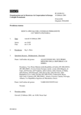 Journal of the 321st Special Plenary Meeting of the Permanent Council (it)