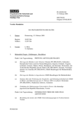 Journal of the 320th Plenary Meeting of the Permanent Council (de)