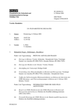 Journal of the 319th Plenary Meeting of the Permanent Council (de)