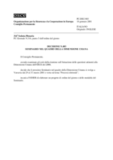 Permanent Council Decision No. 403 (it)