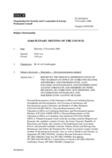 Journal of the 634th Plenary Meeting of the Permanent Council