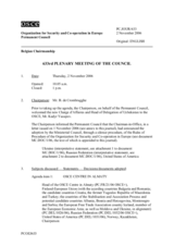 Journal of the 633rd Plenary Meeting of the Permanent Council
