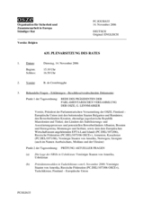 Journal of the 635th Plenary Meeting of the Permanent Council (de)