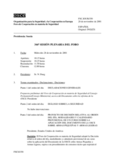 Journal of the 344th Plenary Meeting of the Forum for Security Co-operation (es)