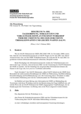 Forum for Security Co-operation Decision No. 8/01 (de)