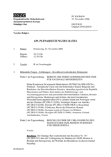 Journal of the 639th Plenary Meeting of the Permanent Council (de)