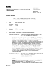 Journal of the 639th Plenary Meeting of the Permanent Council (fr)