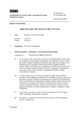 Journal of the 640th Plenary Meeting of the Permanent Council