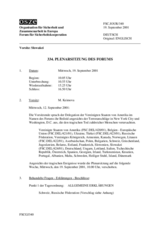 Journal of the 334th Plenary Meeting of the Forum for Security Co-operation (de)
