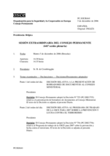 Journal of the 641th Special Plenary Meeting of the Permanent Council (es)