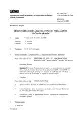 Journal of the 644th Special Plenary Meeting of the Permanent Council (es)