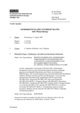 Journal of the 645th Special Plenary Meeting of the Permanent Council (de)