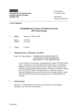 Journal of the 495th Special Plenary Meeting of the Permanent Council (de)