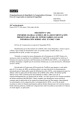 Forum for Security Co-operation Decision No. 2/04 - An Overview of the 2002 and 2003 annual submissions for the information exchange on SALW (es)