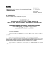 Permanent Council Decision No. 596 (it)