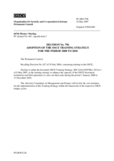 Permanent Council Decision No.796