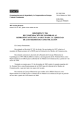 Permanent Council Decision No. 598 (es)