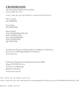 The OSCE and South Eastern Europe The OSCE and South Eastern Europe