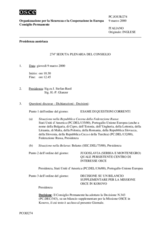 Journal of the 274th Plenary Meeting of the Permanent Council (it)