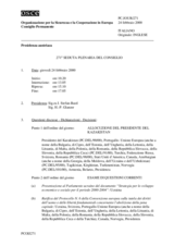 Journal of the 271st Plenary Meeting of the Permanent Council (it)