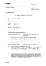 Journal of the 269th Plenary Meeting of the Permanent Council (it)